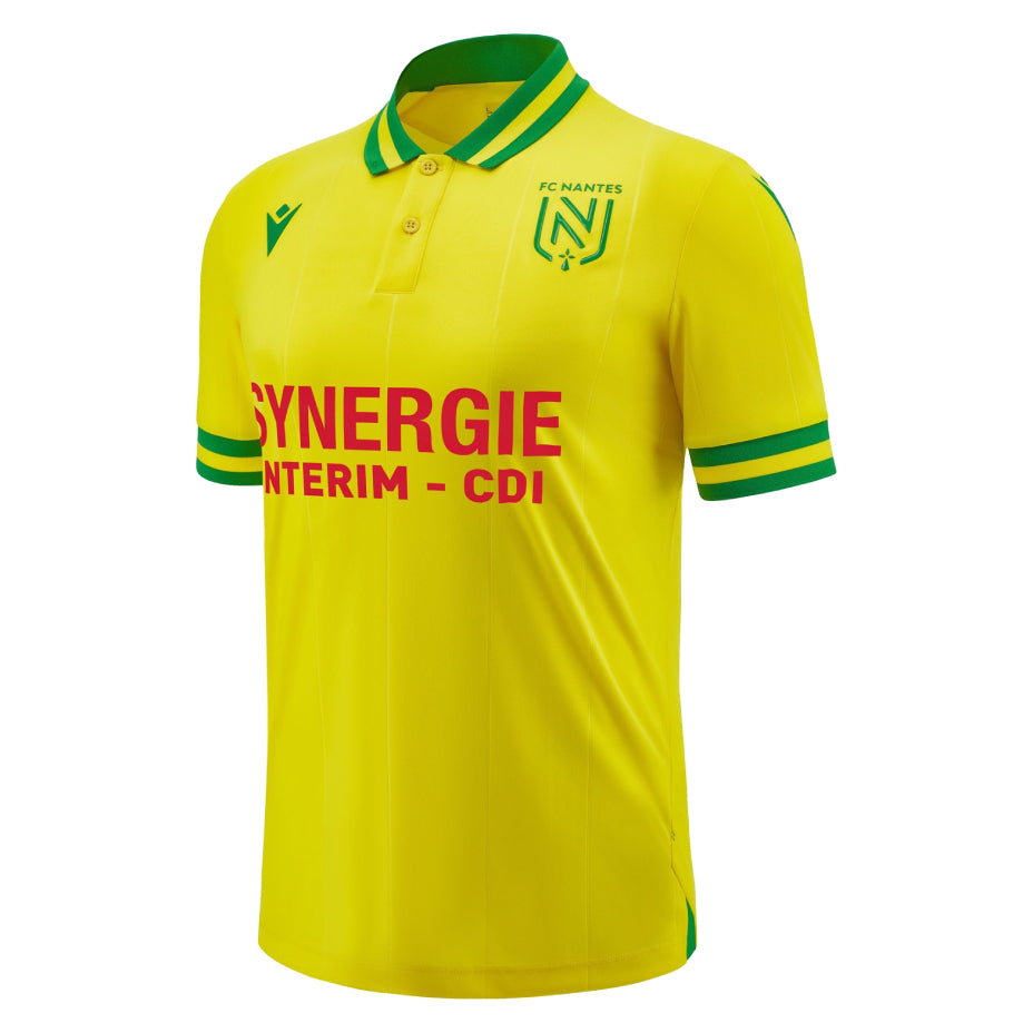 Maillot FC Nantes Domicile Homme 2023 2024 Jaune Foot Sport