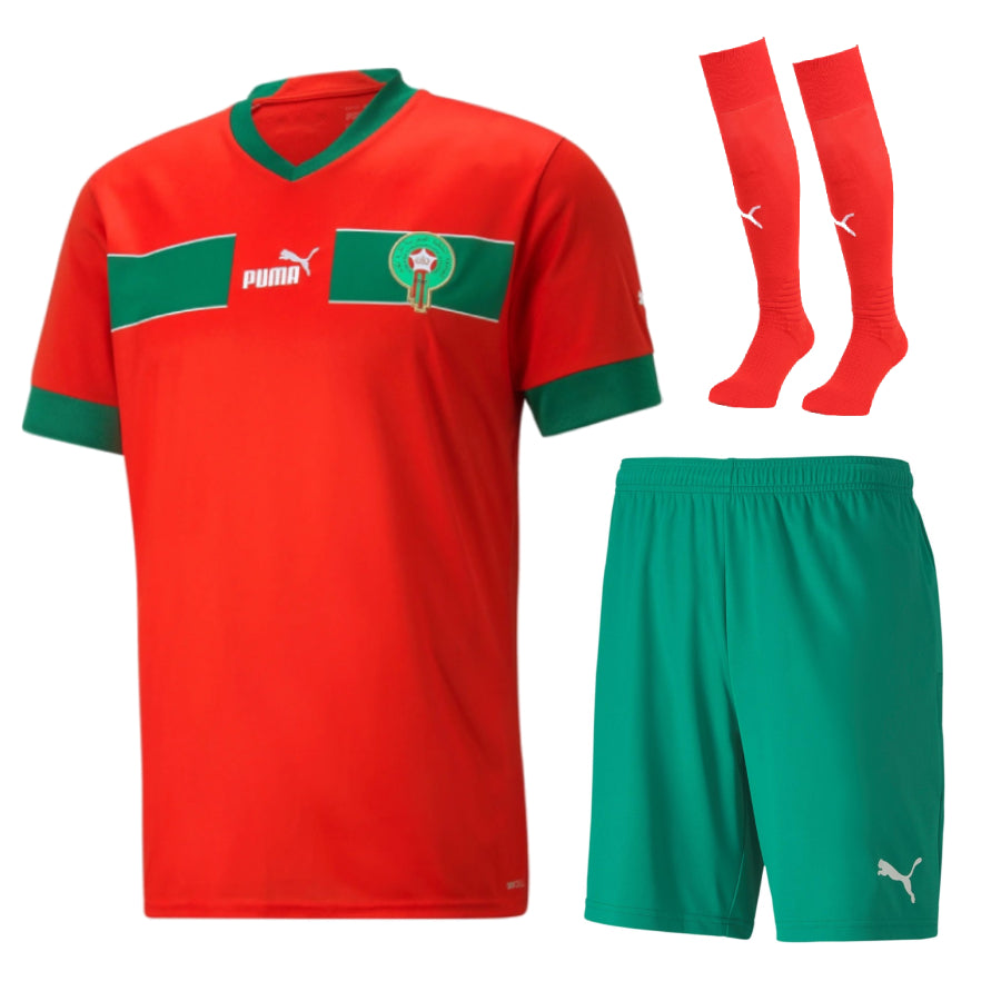 Maillots Boutique Équipe du Maroc de football Enfant T-Shirt