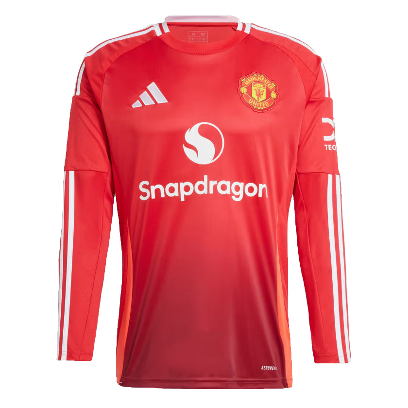 Maillot Manchester United Manches Longues Domicile 2024 2025 Foot Sport