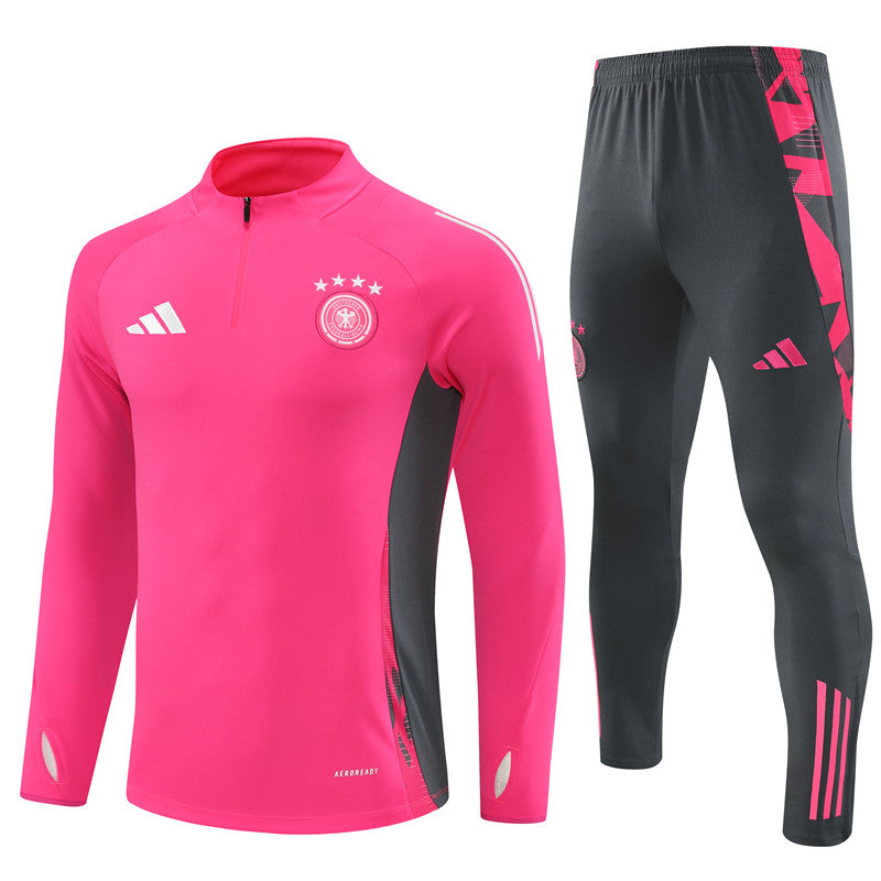 Survetement Allemagne Rose Enfant 2024 2025 Foot Sport