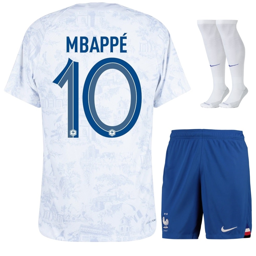 Maillot Mbappé Paris Saint-Germain 7 France, ensemble foot enfant