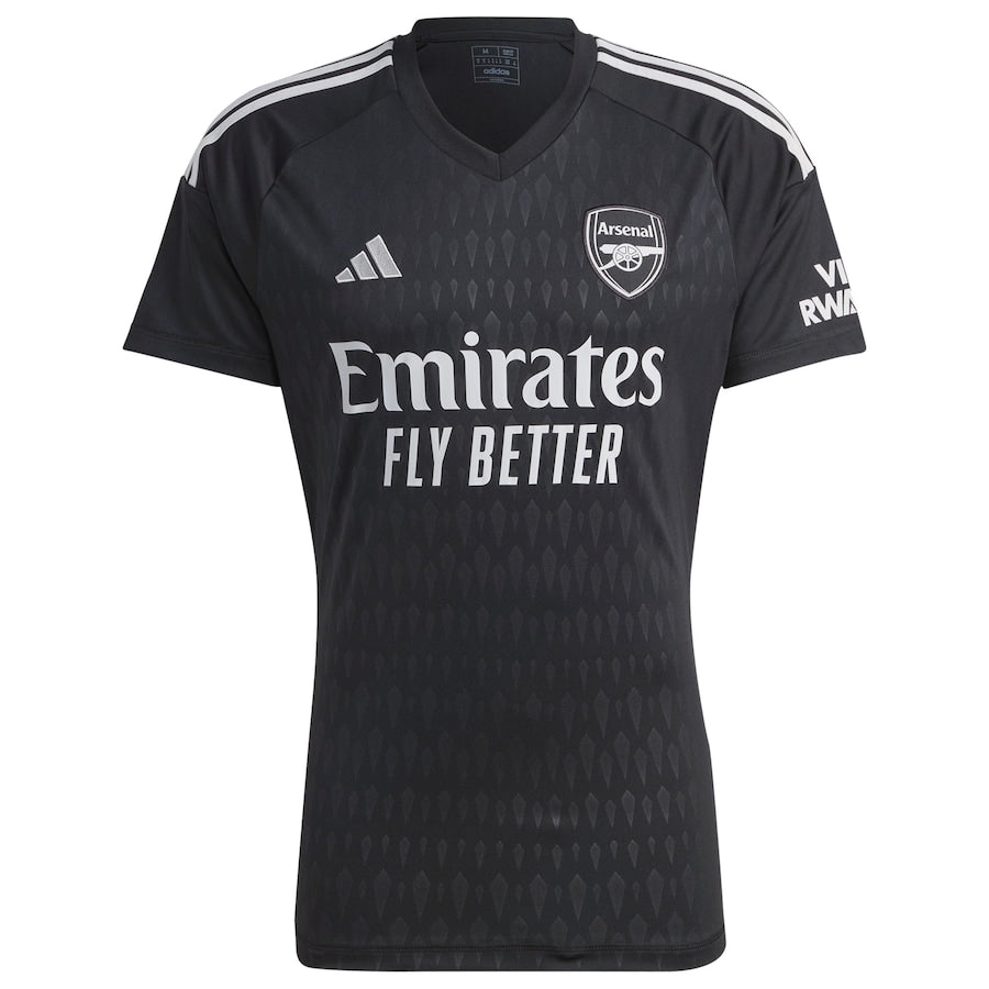 Maillot Gardien Arsenal Noir Homme 2024 Manche Longue Foot Sport