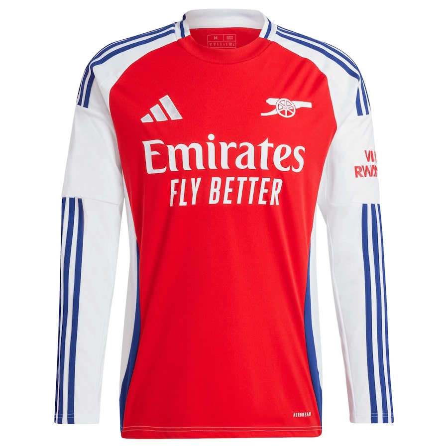 Maillot-Arsenal-Domicile-2024-2025-Manches-Longues