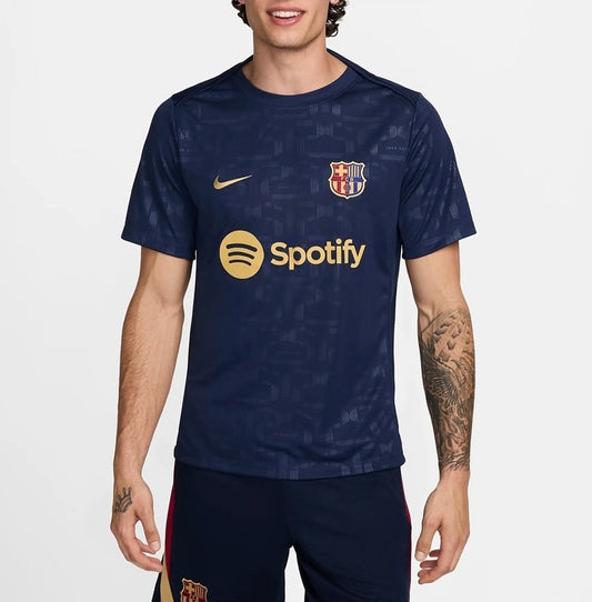 Maillot-Barca-Pre-Match-2024-2025-Bleu-1