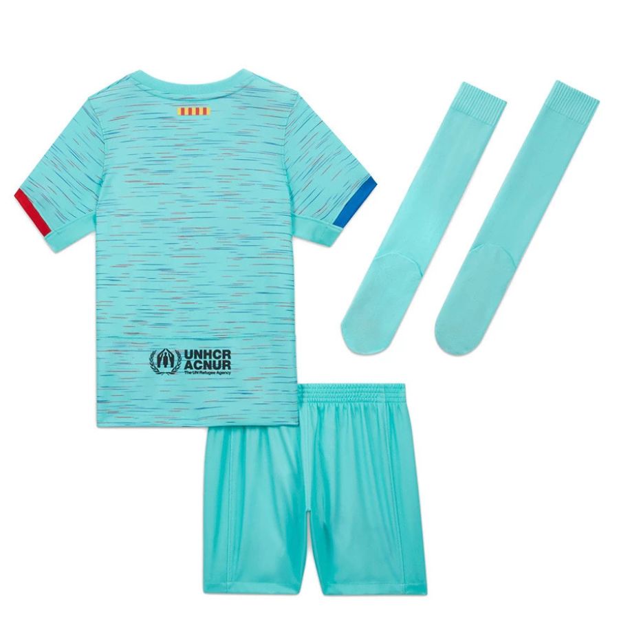 Maillot Enfant Barcelone Third 2024 Vert