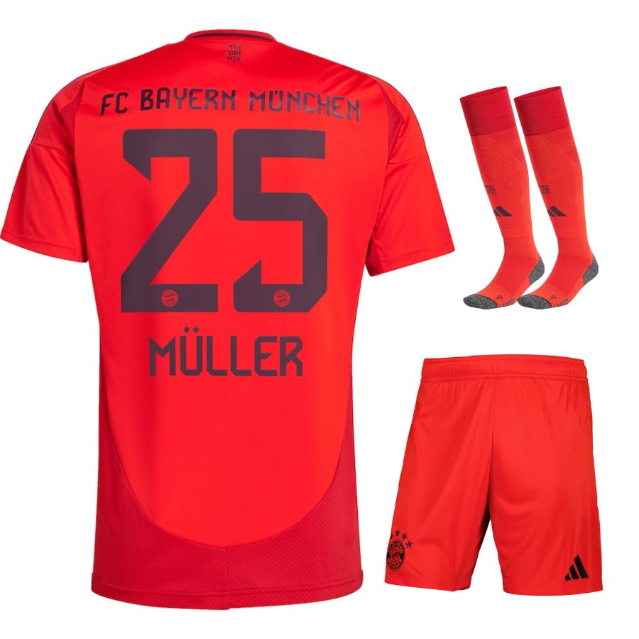 Maillot Bayern Munich Enfant Domicile 2024 2025 Rouge