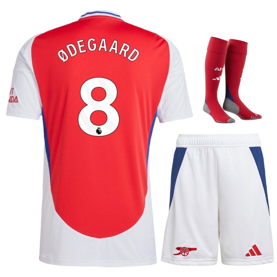 Maillot-Kit-Enfant-Domicile-Arsenal-2024-2025-Odegaard