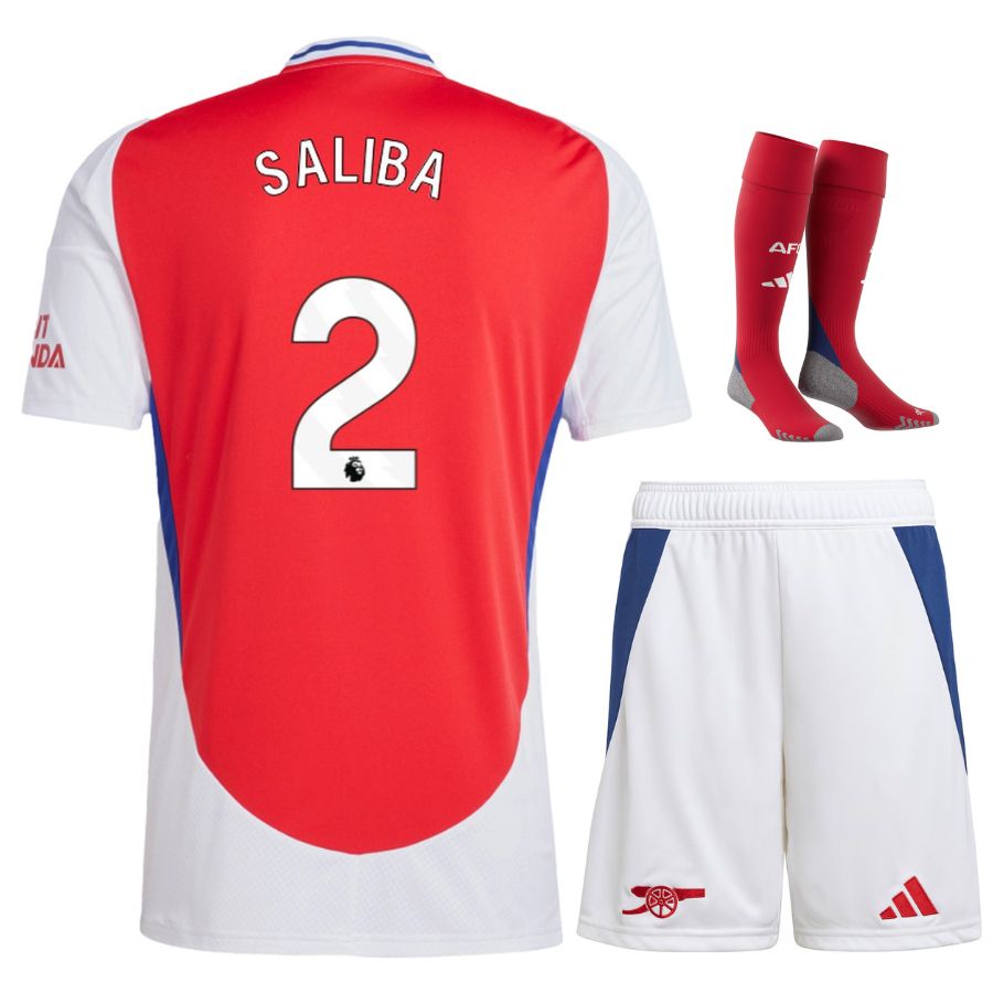 Maillot-Kit-Enfant-Domicile-Arsenal-2024-2025-Saliba