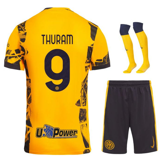 Maillot Enfant Inter Milan Third 2024 2025 Jaune