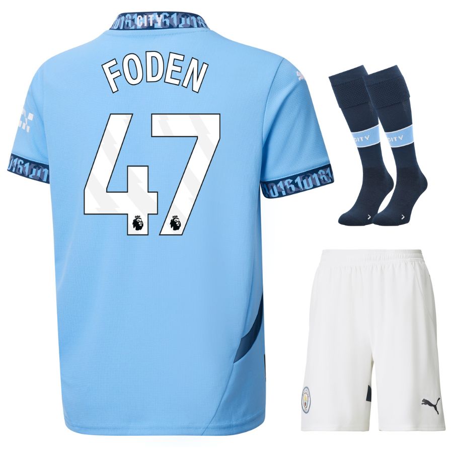 Maillot-Kit-Enfant-Manchester-City-Domicile-2024-2025-Foden