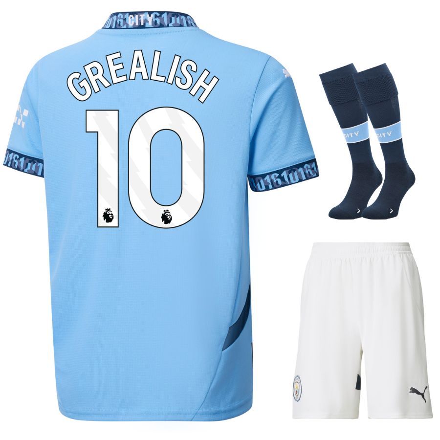 Maillot-Kit-Enfant-Manchester-City-Domicile-2024-2025-Grealish