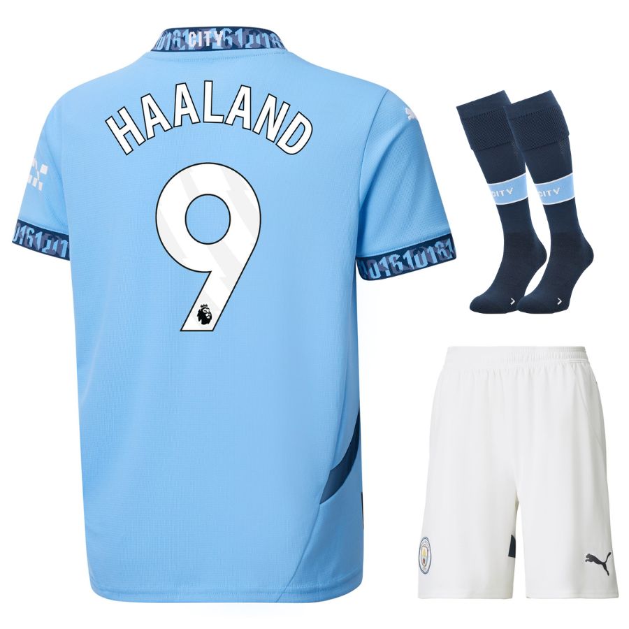 Maillot-Kit-Enfant-Manchester-City-Domicile-2024-2025-Haaland