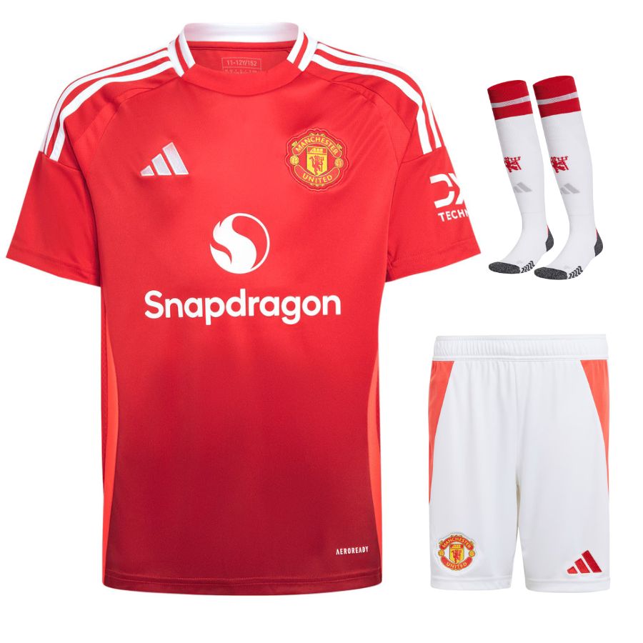 Maillot-Kit-Enfant-Manchester-United-Domicile-2024-2025