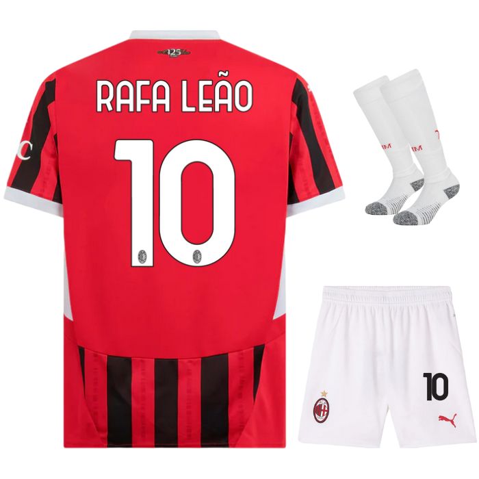 Maillot Enfant Ac Milan Domicile 2024 2025 Blanc