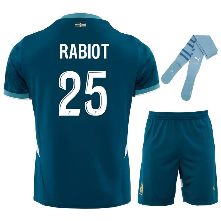 Maillot Kit Enfant Marseille Exterieur 2024 2025