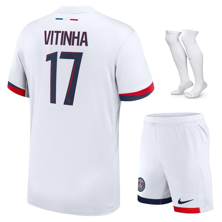 Maillot-Kit-Enfant-PSG-Exterieur-2024-2025-Vitinha