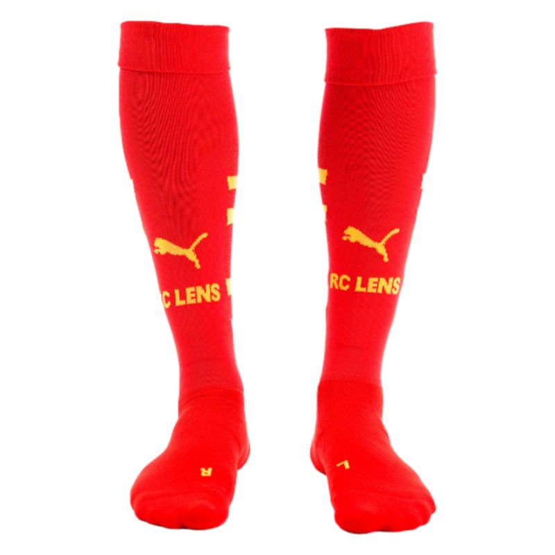 Maillot-Kit-Enfant-RC-Lens-Domicile-2024-2025-Chaussettes