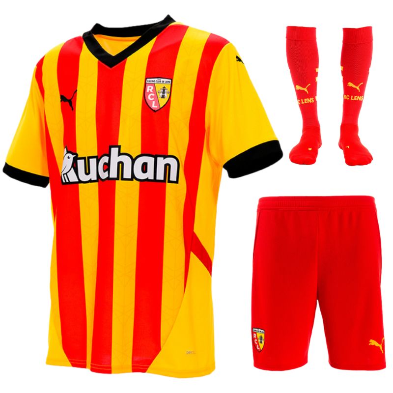 Maillot-Kit-Enfant-RC-Lens-Domicile-2024-2025