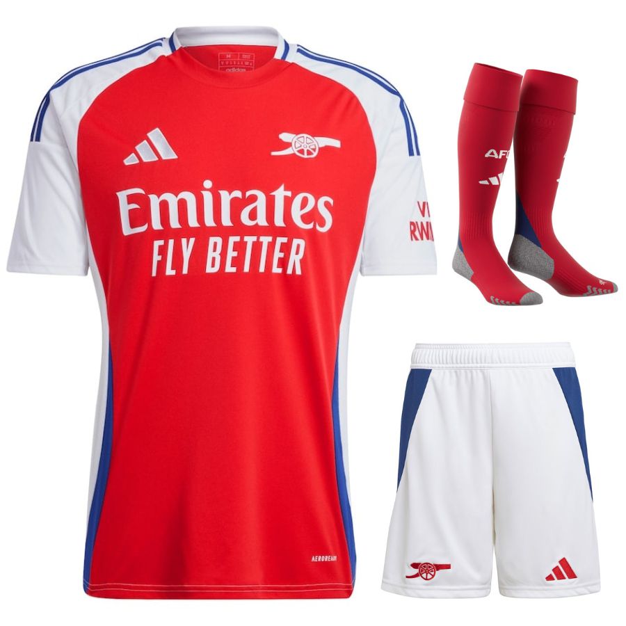 Maillot-Kit-enfant-domicile-Arsenal-2024-2025