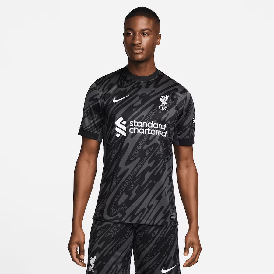 Maillot Liverpool Gardien Domicile Homme 2024 2025 Noir