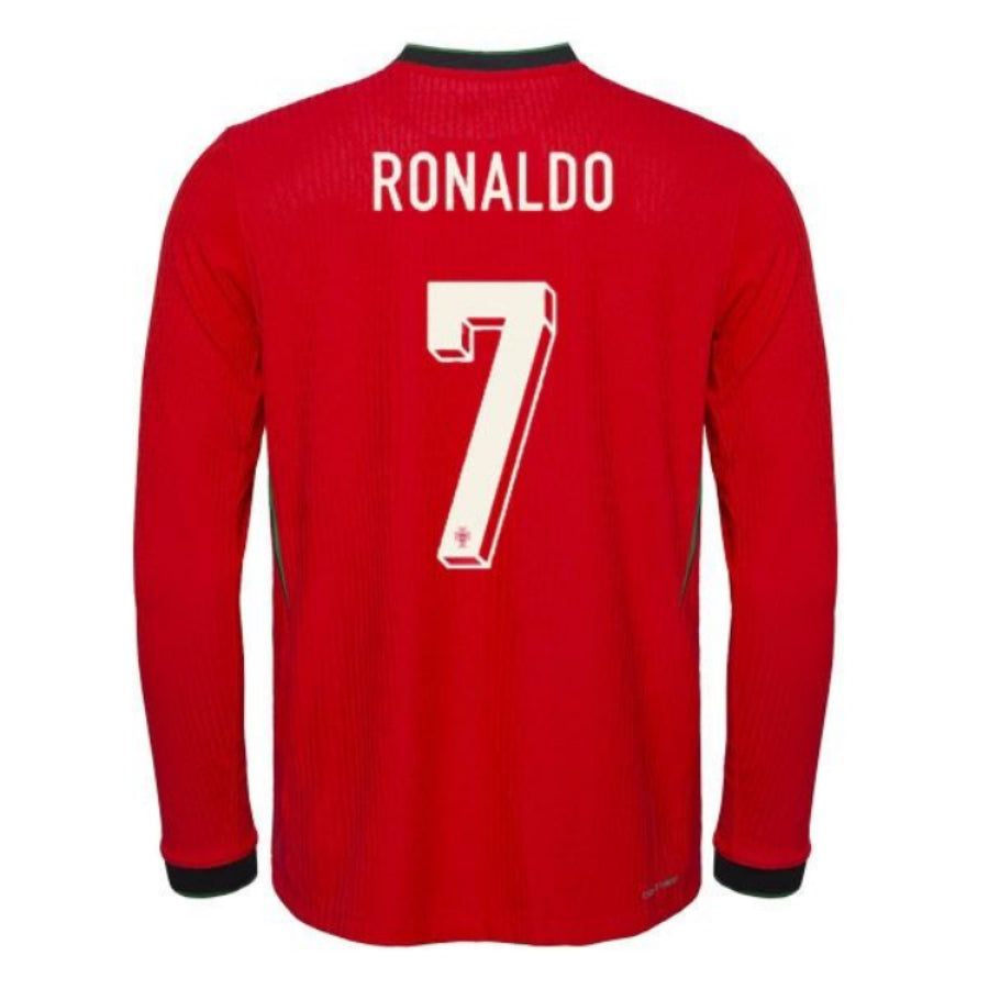 Portugal Long Sleeve Jersey White Men 2023 