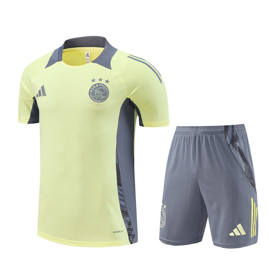 Maillot-Short-Training-Ajax-Amsterdam-Jaune-Homme-2024-2025