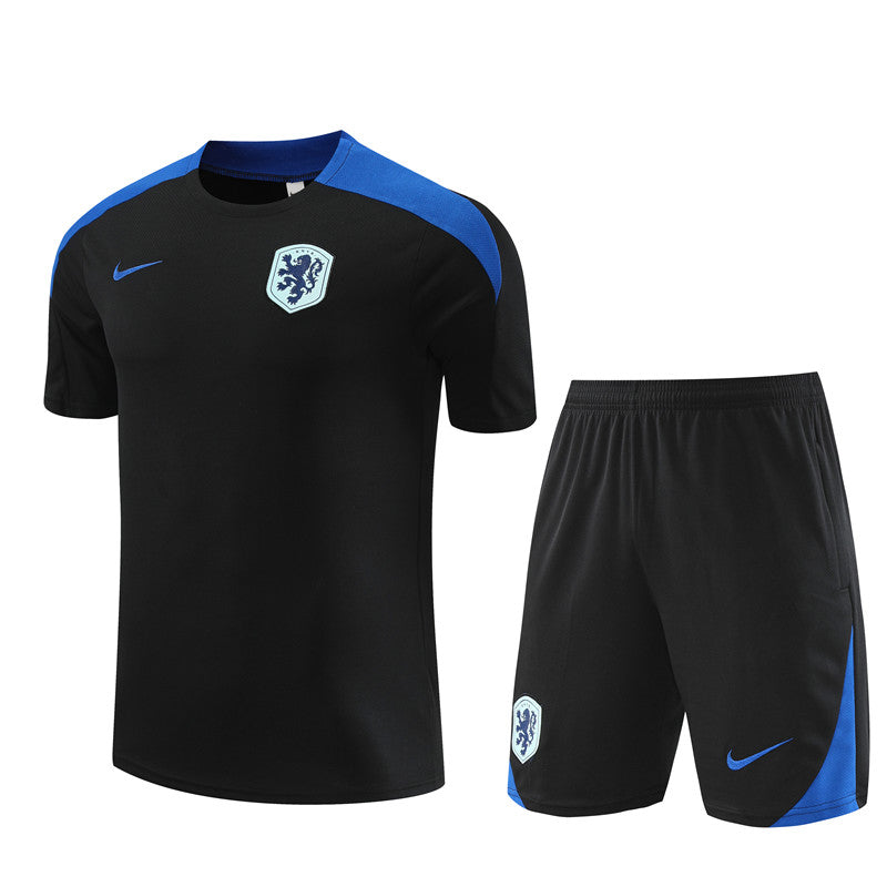 Maillot-Short-Training-Angleterre-Noir-Bleu-Homme-2024-2025