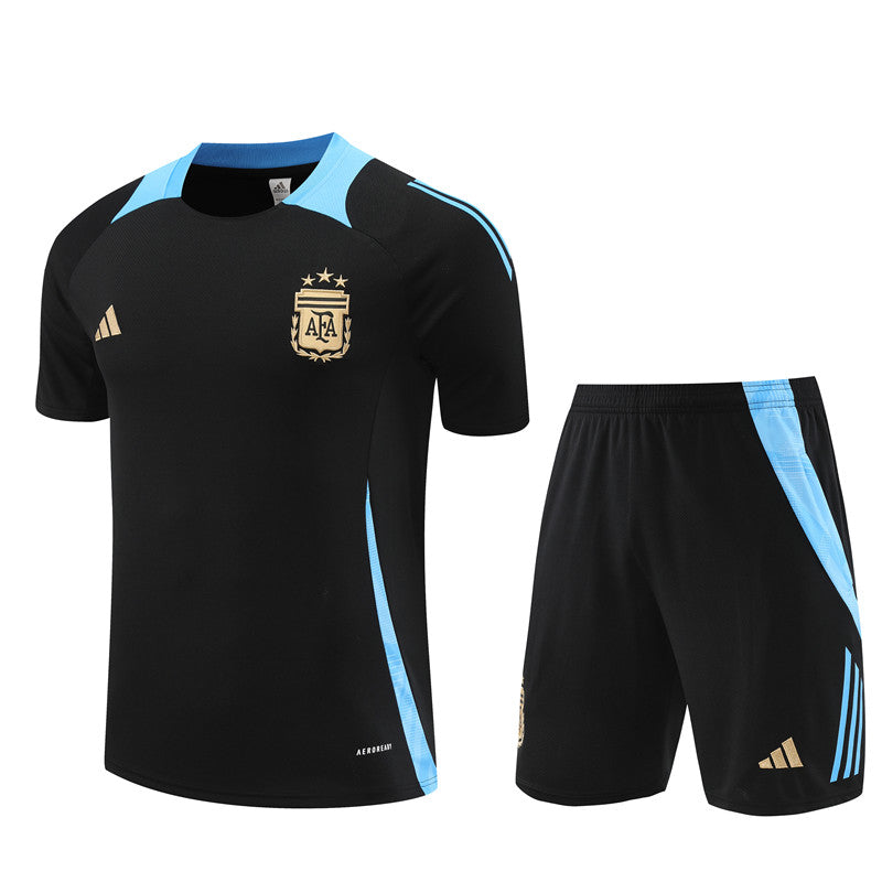 Maillot-Short-Training-Argentine-Noir-Homme-2024-2025