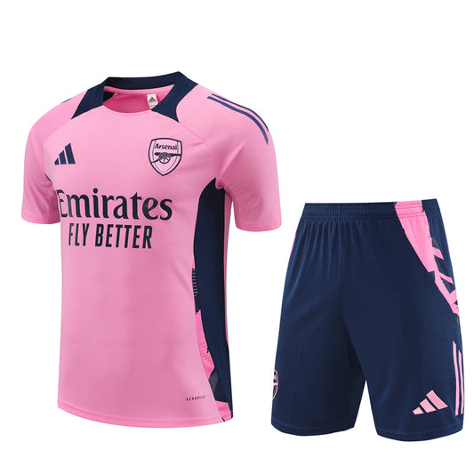 Maillot-Short-Training-Arsenal-Rose-Homme-2024-2025