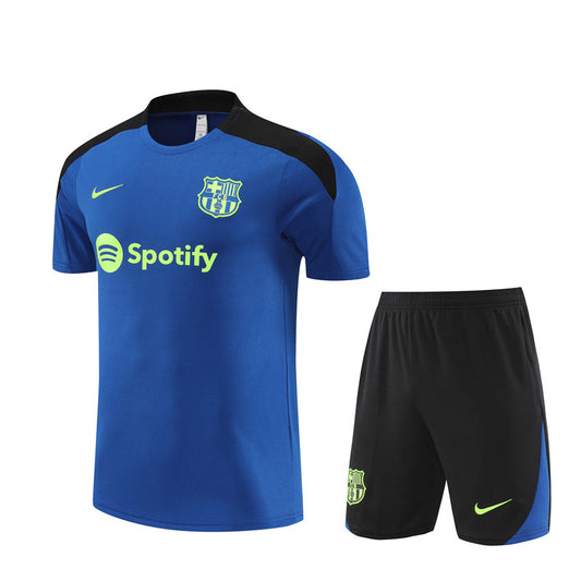 Maillot-Short-Training-Barcelone-Bleu-Homme-2024-2025