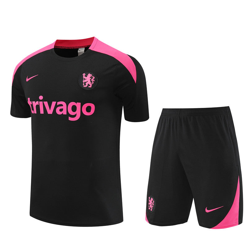 Maillot-Short-Training-Chelsea-Noir-Homme-2024-2025