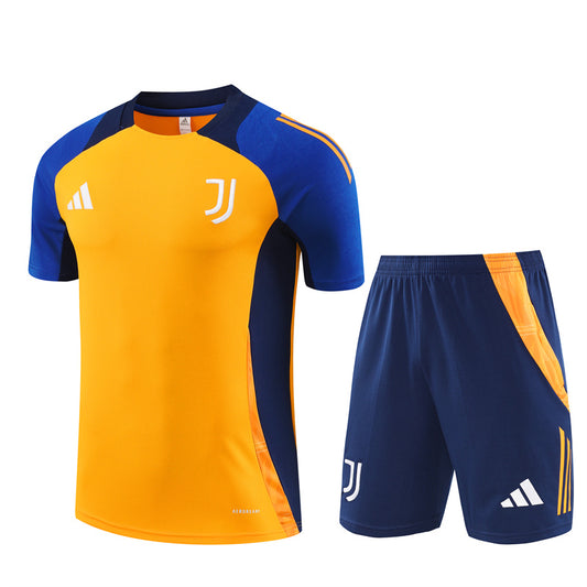 Maillot-Short-Training-Juventus-Orange-Homme-2024-2025