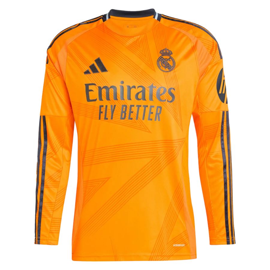 Maillot-de-face-Real-Madrid-2024-2025-Manches-Longues-Exterieur