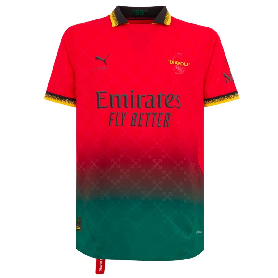 Maillots-Milan-AC-Fourth-Off-White-Rouge-2024-2025