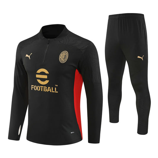 Survetement-Enfant-AC-Milan-2024-2025-Noir