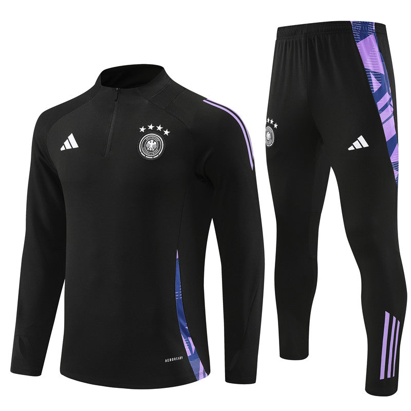 Survetement-Enfant-Allemagne-Foot-2024-2025-Noir