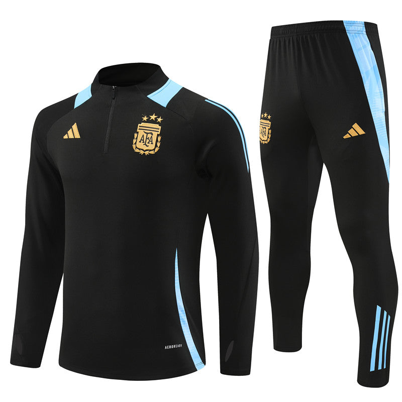 Survetement-Enfant-Argentine-Foot-2024-2025-Noir