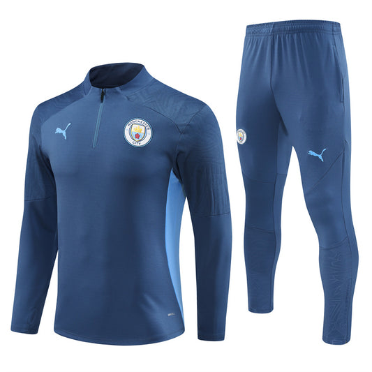 Survetement-Enfant-Manchester-City-Training-Foot-2024-2025-Bleu-Fonce