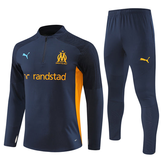 Survetement-Enfant-Marseille-Training-Foot-2024-2025-Bleu-Orange