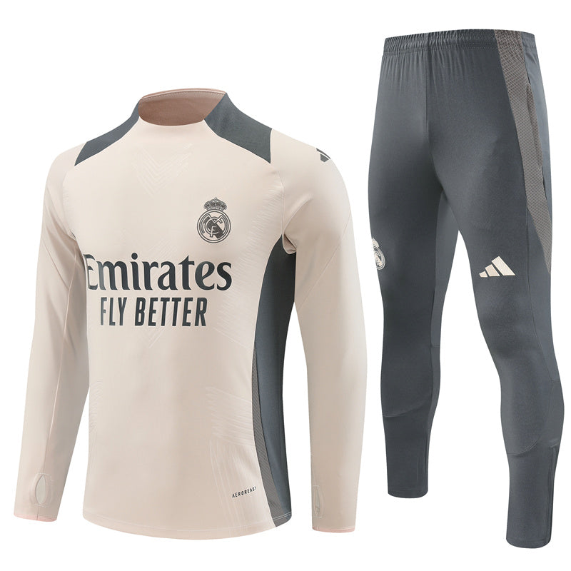 Survetement-Real-Madrid-Foot-2024-2025-Beige