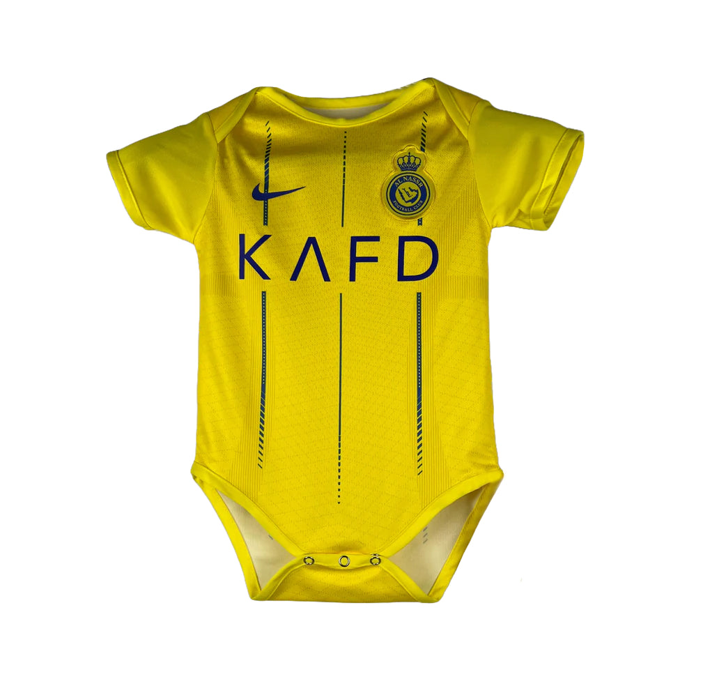 Maillot de foot Al-Nassr 2022 2023 domicile jaune - Footbebe