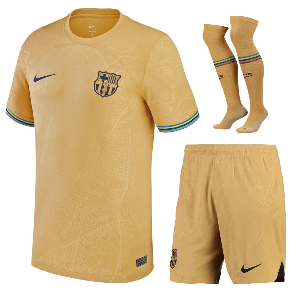 Maillot foot best sale barcelone junior