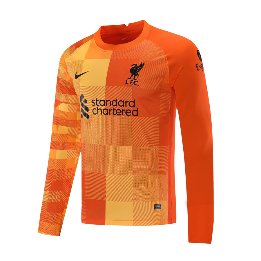 MAILLOT-GARDIEN-LIVERPOOL-MANCHES-LONGUES-ORANGE-2023