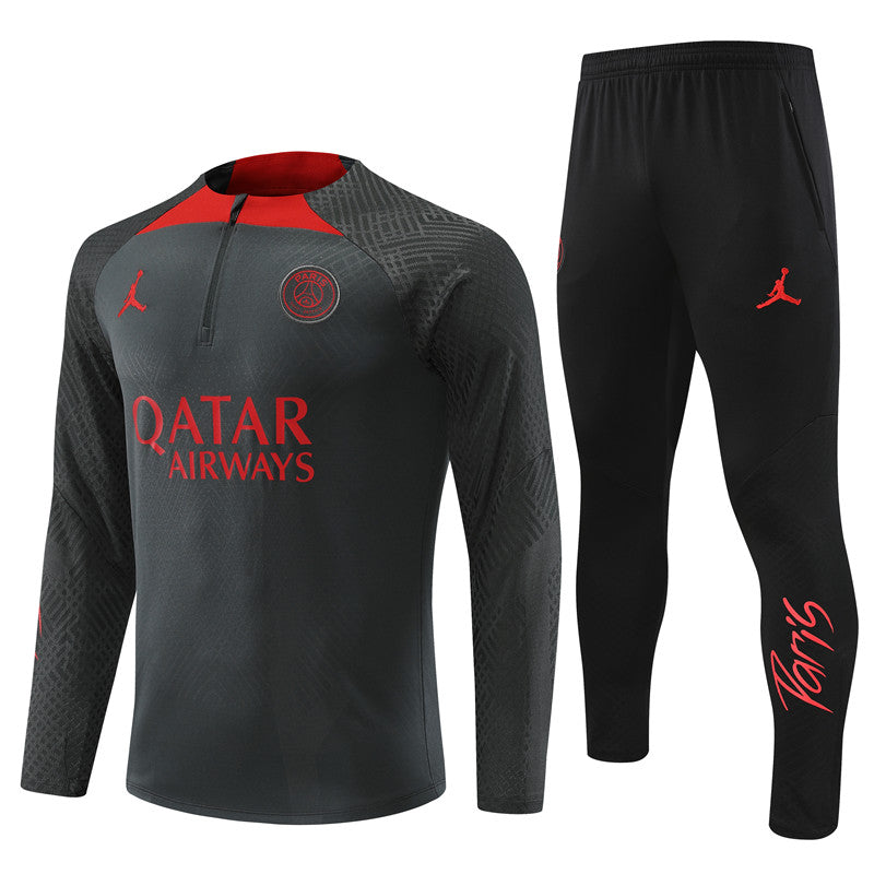 Survetement PSG Jordan Noir 2023 Homme Foot Sport