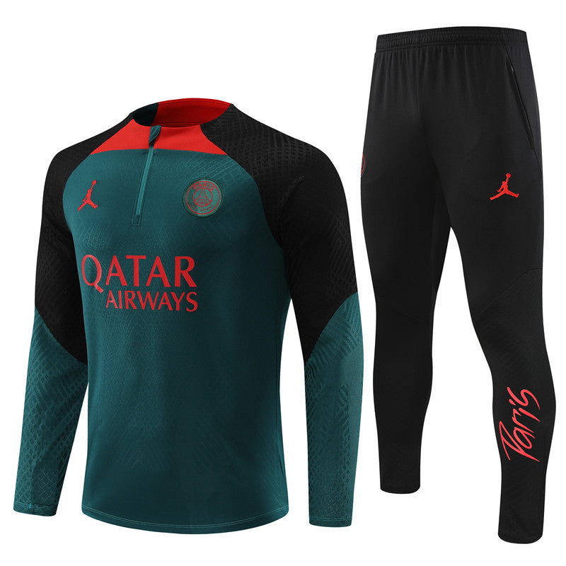 Surv tement PSG x Jordan 2023 Enfant Bleu Foot Sport